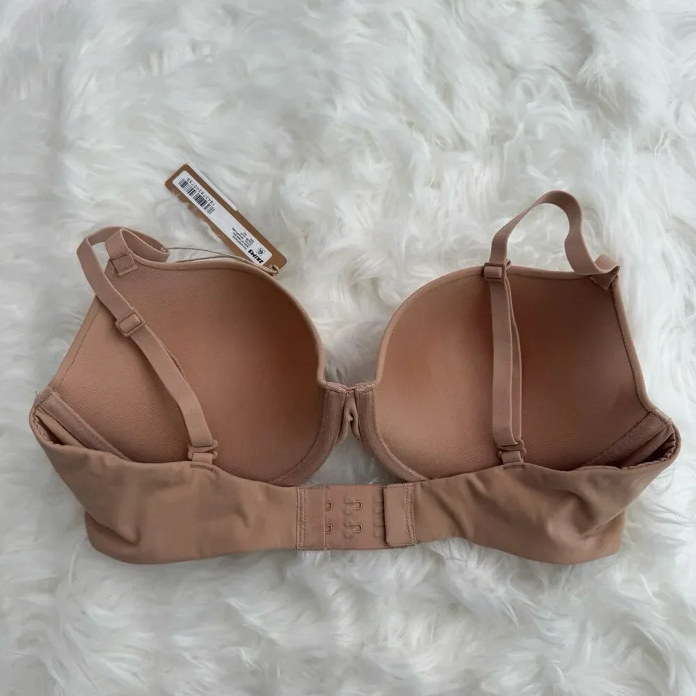 Skims Fits Everybody Pushup Demi Bra Clay Size 36C - Picture 5 of 5